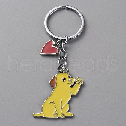 Animal Theme Alloy Keychain KEYC-SZC0007-01H-1