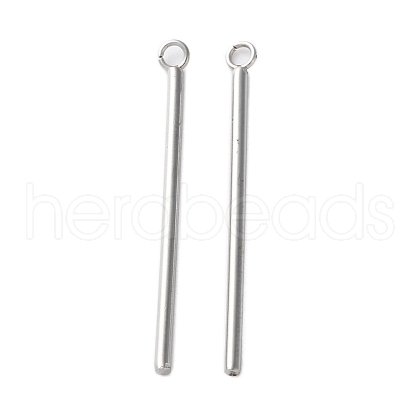 304 Stainless Steel Pendants STAS-L282-005P-03-1