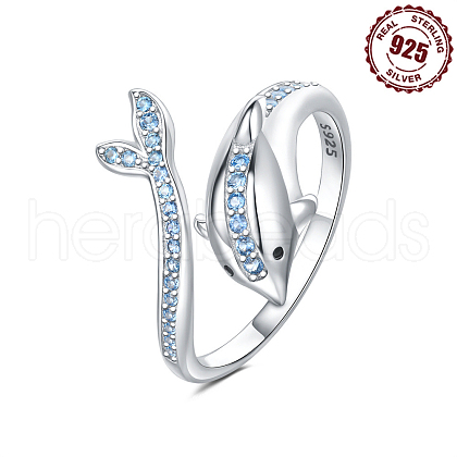 925 Sterling Silver Adjustable Open Cuff Rings FS-WGD27BF-07-1