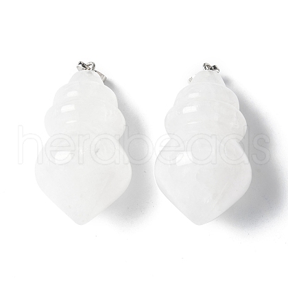 Natural Quartz Crystal Pendants G-C187-04I-1