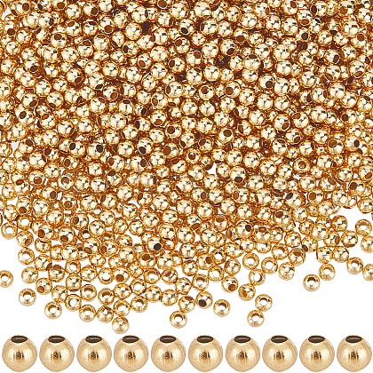 CREATCABIN 2000Pcs 304 Stainless Steel Beads STAS-CN0001-68-1