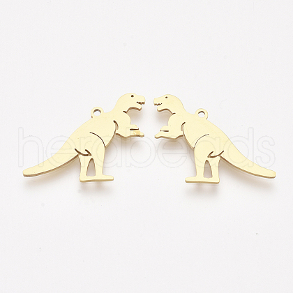 201 Stainless Steel Pendants STAS-T044-105G-1