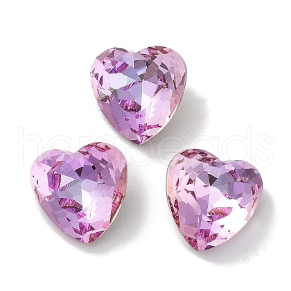 Glass Rhinestone Cabochons RGLA-G020-04F-D123-1