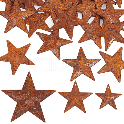 Gorgecraft 30Pcs 3 Styles Iron Pendants IFIN-GF0001-39A-1