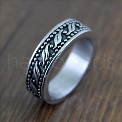 304 Stainless Steel Finger Rings FS-WGEE9BE-02-1