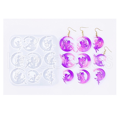 DIY Pendant Molds AJEW-U023-05B-1