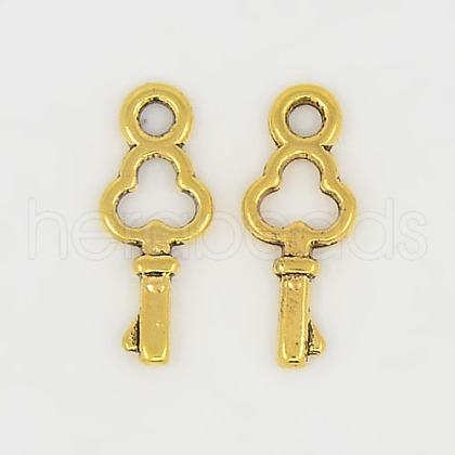 Tibetan Style Alloy Antique Golden Charms GLF0497Y-1