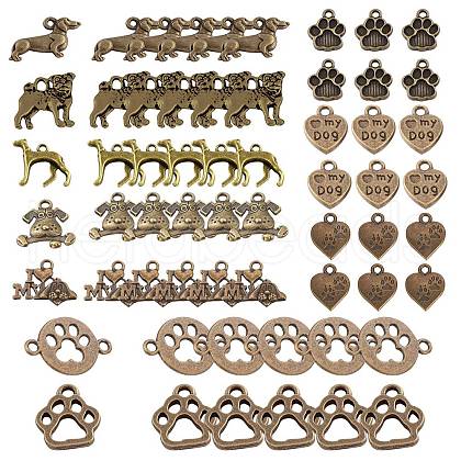 SUNNYCLUE Tibetan Style Alloy Pendants TIBEP-SC0001-87-1