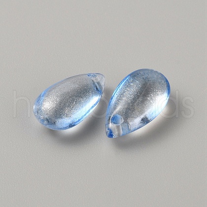 Handmade Lampwork Charms X-LAMP-WH0009-09C-1