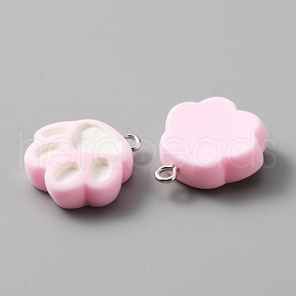 Opaque Resin Pendants RESI-TAC0004-25D-1
