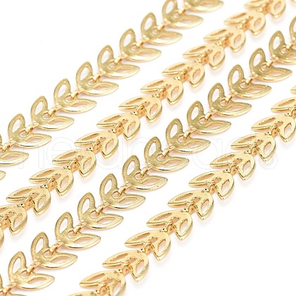 3.28 Feet Brass Handmade Cobs Chains X-CHC-G006-14G-1