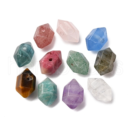 Natural Mixed Gemstone Beads G-M452-01-1