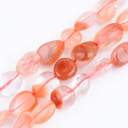 Natural Quartz Beads Strands G-S359-149A-1