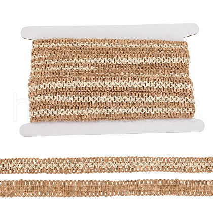 GOMAKERER 10M Braided Burlap Ribbon OCOR-GO0001-16A-1