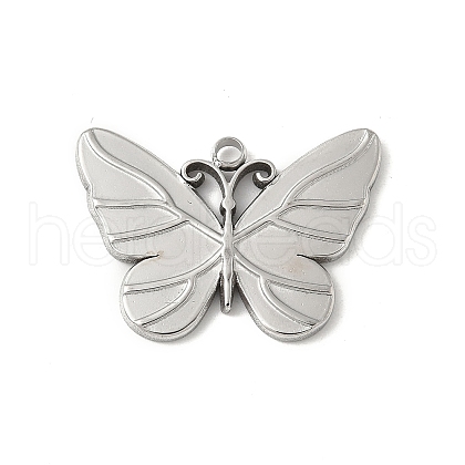 304 Stainless Steel Pendants STAS-P388-09P-1