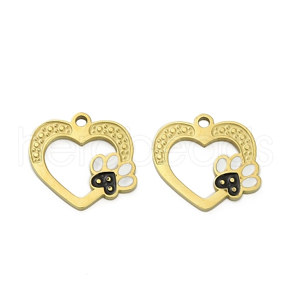 304 Stainless Steel Pendants STAS-A118-05C-G-1