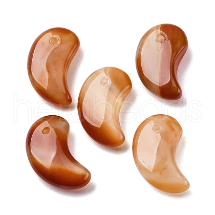 Natural Carnelian Pendants G-NH0025-16A-1