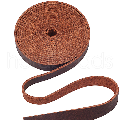 1.6M Flat AB Grade Cowhide Leather Cord AJEW-WH0007-59A-07-1