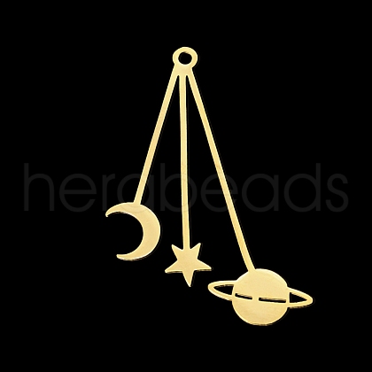 201 Stainless Steel Pendants STAS-S105-LA351-2-1
