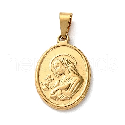 201 Stainless Steel Pendants STAS-U053-08A-G-1