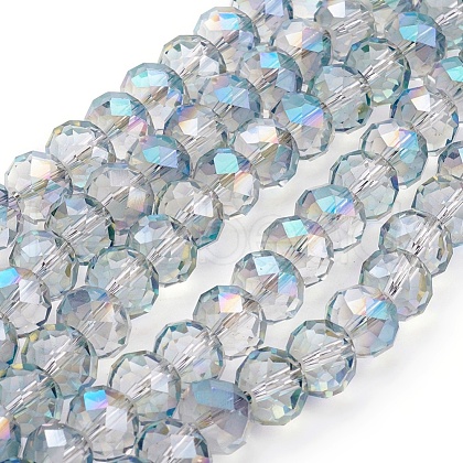 Electroplate Glass Beads EGLA-S001-1-1