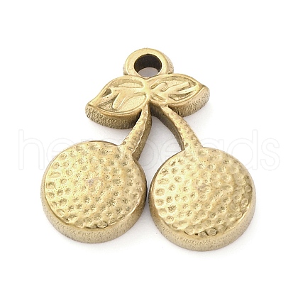 304 Stainless Steel Pendants STAS-V003-07G-1