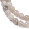 Natural Pink Rabbit Hair Rutilated Quartz Beads Strands G-H093-B05-12mm-4