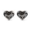 316 Surgical Stainless Steel Stud Earrings EJEW-R022-02AS-4
