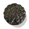 Natural Golden Sheen Obsidian Carved Pendants G-G098-05-1