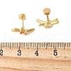 304 Stainless Steel Stud Earrings EJEW-Q028-03A-G-3
