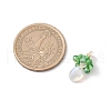Glass Seed Beaded Jellyfish Pendants PALLOY-MZ00706-02-2