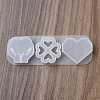 Heart DIY Silicone Keychain Accessory Molds SIMO-R010-01B-3