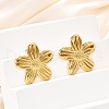 304 Stainless Steel Stud Earrings EJEW-D319-06G-3