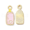 Alloy Enamel Pendants ENAM-D046-41G-02-1