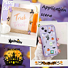 SUNNYCLUE 54Pcs 9 Styles Halloween Opaque Resin Decoden Cabochons RESI-SC0005-71A-5