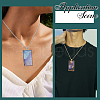 SOFPLATE 20Pcs 5 Colors Alloy Pendant Cabochon Settings FIND-SP0002-74-5