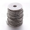 Tarnish Resistant 304 Stainless Steel Twisted Chains Curb Chain CHS-R001-1.0mm-2