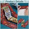   4.8~5 Yards Elephant/Cross/Rhombus Ethnic Style Polyester Jacquard Wide Ribbon OCOR-PH0004-35A-4