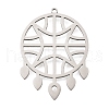 304 Stainless Steel Pendants STAS-S176-02P-1