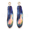 Rack Plating Alloy Pendants FIND-H043-02LG-05-1-1