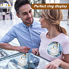 Acrylic Finger Ring Display Holders RDIS-WH0020-02C-01-6