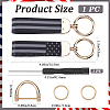 Imitation Leather Keychain Holder DIY-WH20013-23C-2