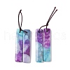 Natural Calcite Pendants G-K317-F08-2