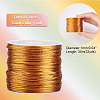   8 rolls 8 colors Nylon Rattail Satin Cord NWIR-PH0002-08B-2