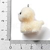 Resin Pendants RESI-Q007-06B-3