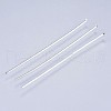 Tarnish Resistant 304 Stainless Steel Flat Head Pins STAS-F145-07P-0.6x40mm-2