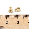 Flower Brass Bead Tips KK-M326-10G-4