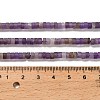 Natural Amethyst Beads Strands G-P575-B38-4x2mm-5