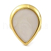 304 Stainless Steel Enamel Open Cuff Rings for Women RJEW-F166-38G-01-2