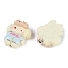 Dog Resin Pendants RESI-U004-02D-2